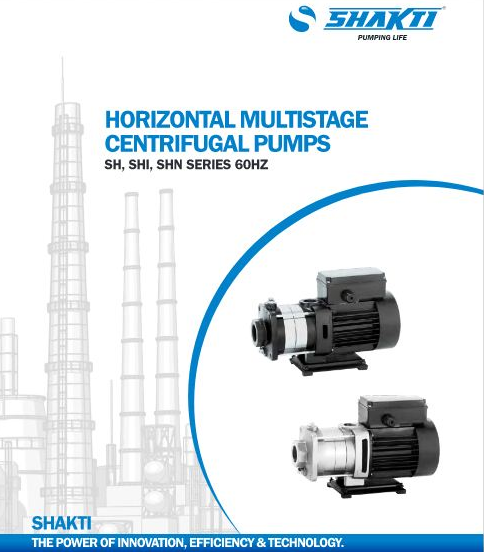 Shakti Pumps USA Horizontal Multistage Centrifugal Pumps